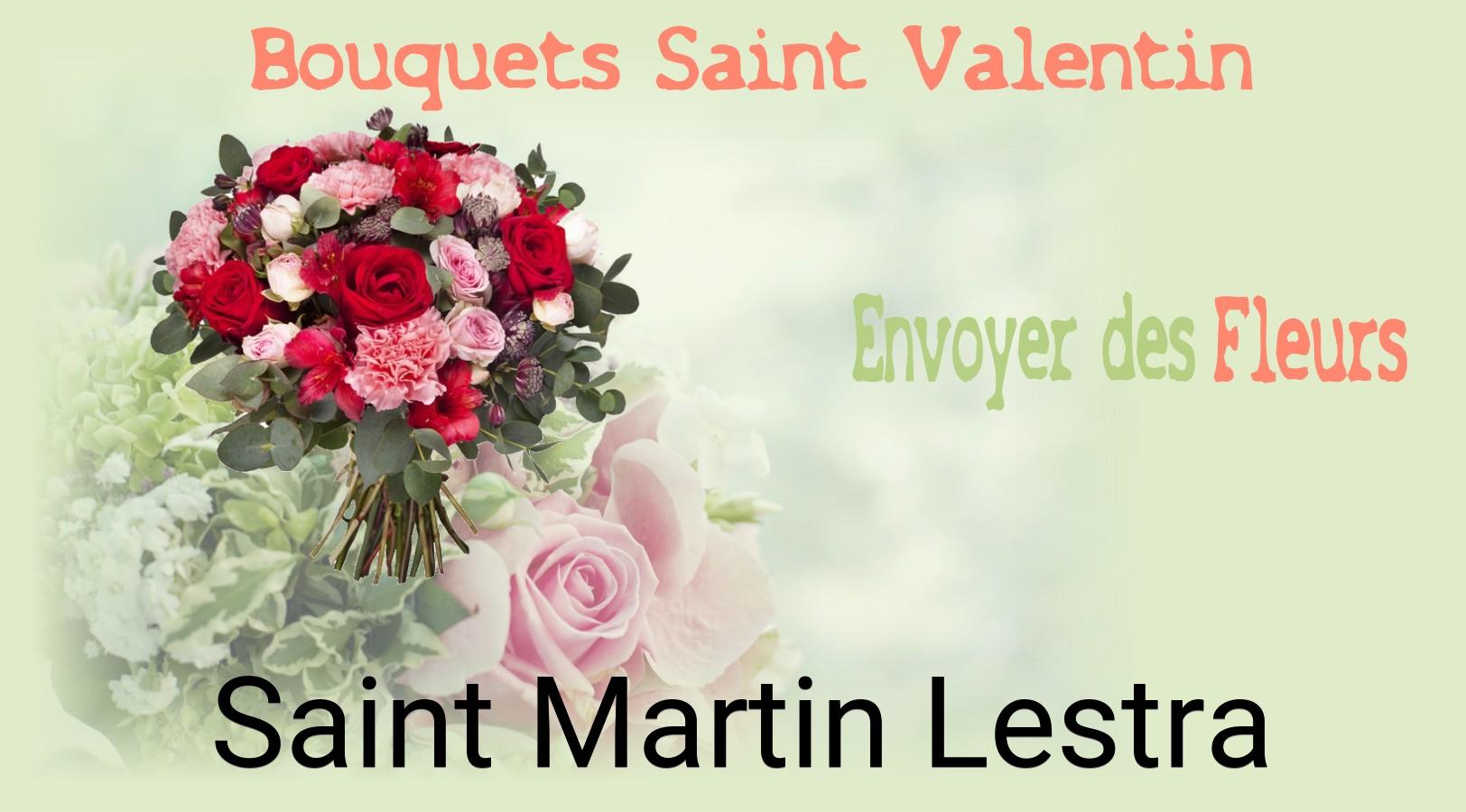 Roses de Saint-Valentin livrées à Saint-Martin-Lestra